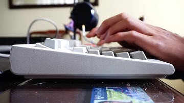 IBM Model M SSK Typing Test