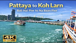 Download Lagu Pattaya to Koh Larn Na Baan Pier — Full Boat Ride Journey   Bali Hai Pier to Na Baan Pier MP3