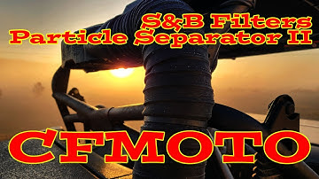 S&B Filters Particle Separator on CFMOTO Zforce 950