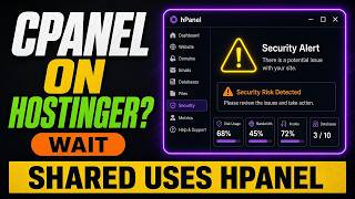 Hostinger cPanel Hosting: It's hPanel, Not cPanel (Here's Why)