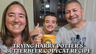 Making Copycat Butterbeer At Home! How Close To The Real Thing Is It We Were Surprised! 