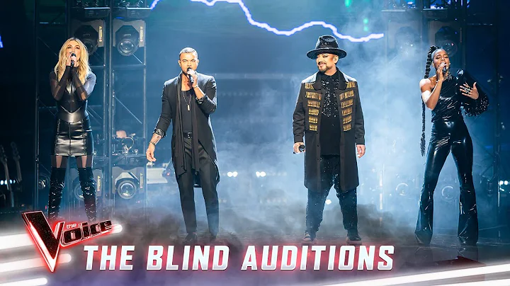 The Blind Auditions: The Coaches sing 'In The Air ...