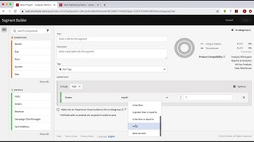 Re-creating your Adobe Analytics Segments in CJA