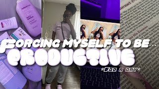 trying to be PRODUCTIVE for a day ☆ | cleaning , walmart run , good eats | Life with ah’nisty