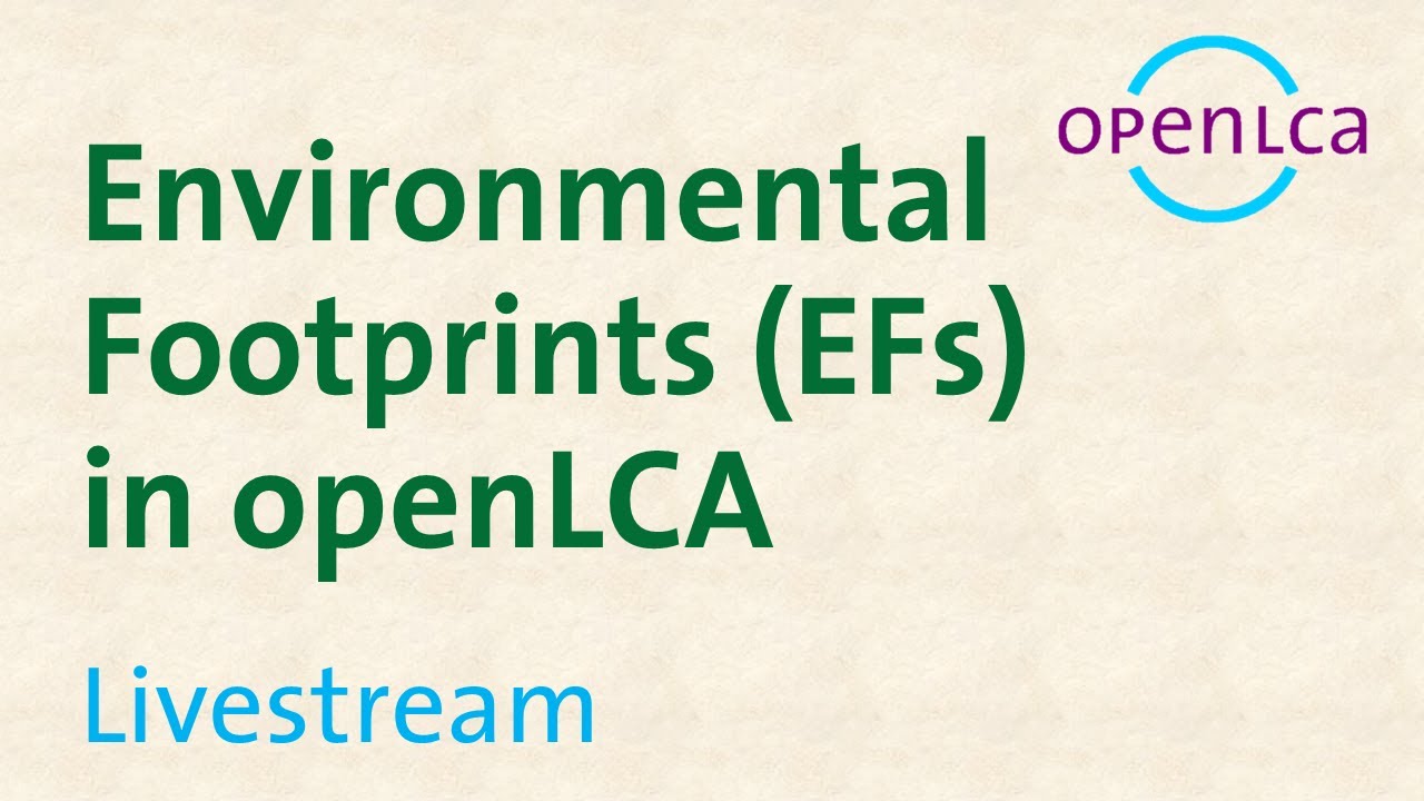 how to use openlca to look up enviornmental impact