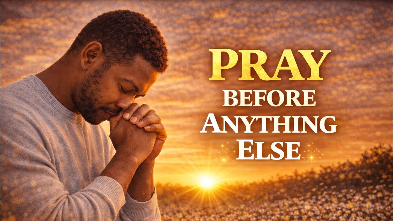 Pray Before Anything Else | Start Your Day Right, Morning Prayer - YouTube