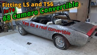 OTF Garage EP 70 Mockup | 1968 Camaro Convertible | LS3 Tremec T56 | with | Detroit Speed Subframe | by Over the fender garage 590 views 3 months ago 51 minutes