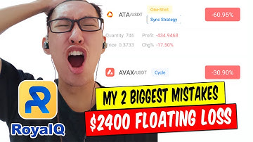 Royal Q -$2400 Floating Loss (My 2 Biggest Mistakes)