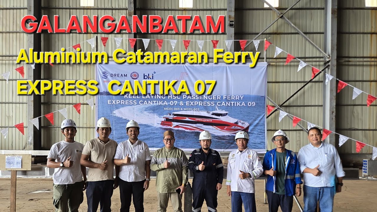 Aluminium Catamaran Ferry EXPRESS CANTIKA 07. 