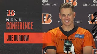 Joe Burrow: "I'm Excited About Where We're At"