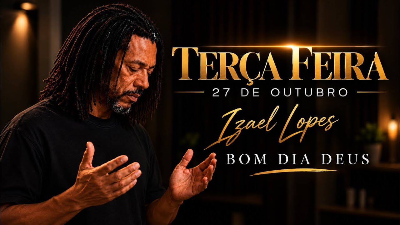 Terça Feira 27 de Outubro - Izael Lopes | Bom dia Deus 🙏🏻