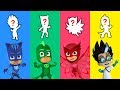 Learn Shapes With PJ Masks For Babies Kids