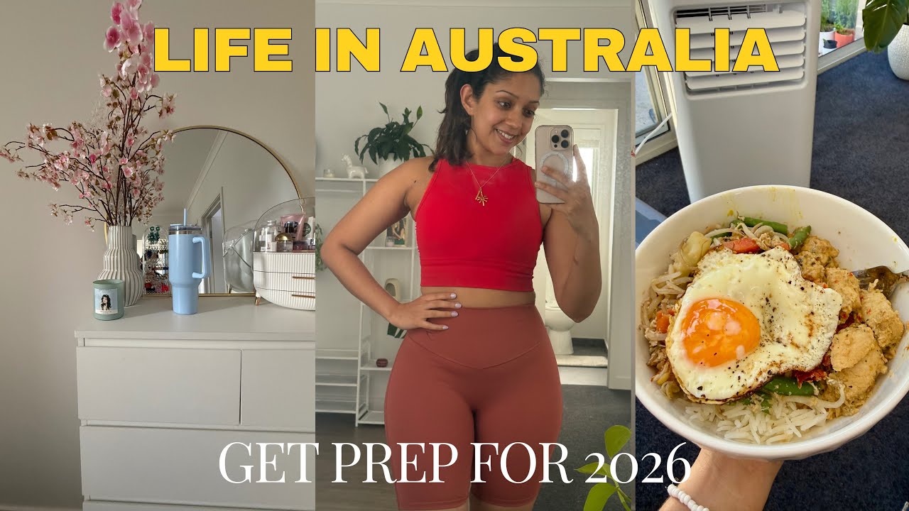 A Week In My Life in Australia 🇦🇺 Lock in For 2026 Goals 🌸✨Settings for the New Year 🎊