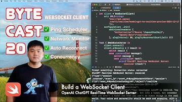 ByteCast #20 - Build a WebSocket Client | Ping Scheduler & Network Monitor | Auto Reconnect