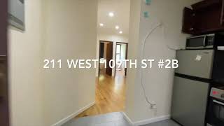 Walkthrough: 211 West 109th Street #2B
