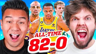 Make The ALL-TIME 82-0 NBA Team, Win A Prize!