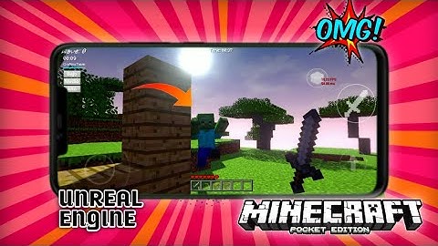 Ultra Realistic Minecraft Unreal Engine Version for Android || Minecraft Fan Made Version | Minepuzz