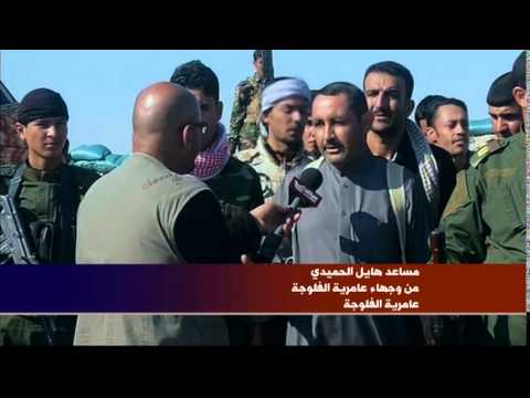 عشائر وفصائل سنية من عامرية الفلوجة تشهر السلاح بوجه داعش والمجالس العسكرية خاص بالحرة