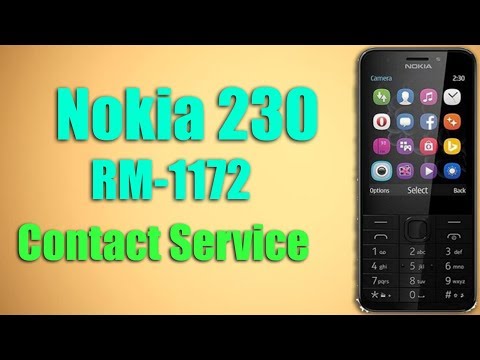Nokia 230 RM 1172 V14.00.11 Contact Service Solved 100%