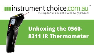 Unboxing The 0560-8311 Ir Thermometer