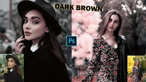 Dark Moody Brown Color Grading Effect in Photoshop | Photoshop Tutorial