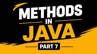Methods in Java | Part 7 | Explained with Examples | in Tamil
