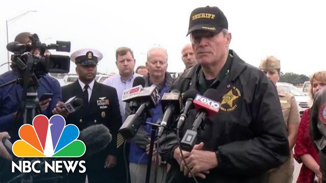 Sheriff Briefs On Pensacola Naval Base Shooting: 'Our Community Is Secure' | NBC News