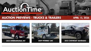 Trucks & Trailers Equipment Auction Preview - April 15, 2026