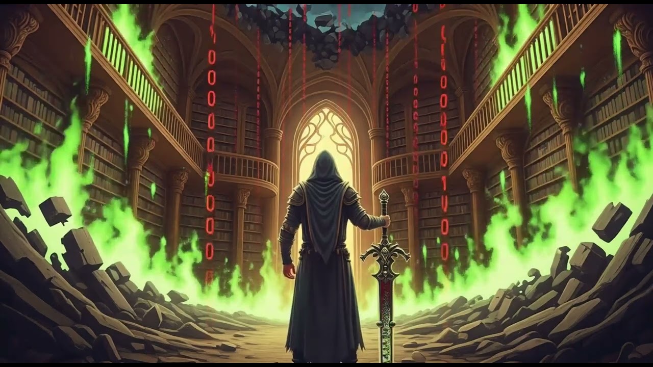 MANA BURN - Corrupted Canon (Official Lyric Video)