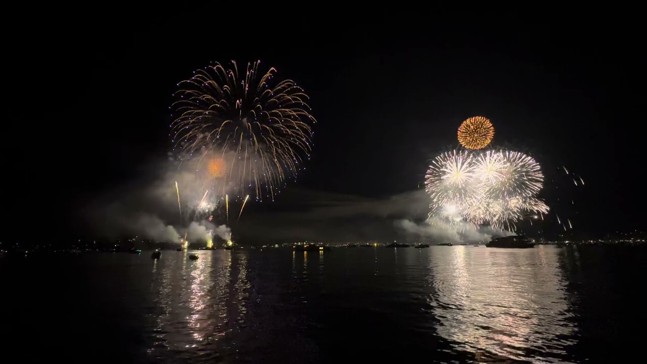 Seenachtfest Bodensee 2024 - Finales Feuerwerk