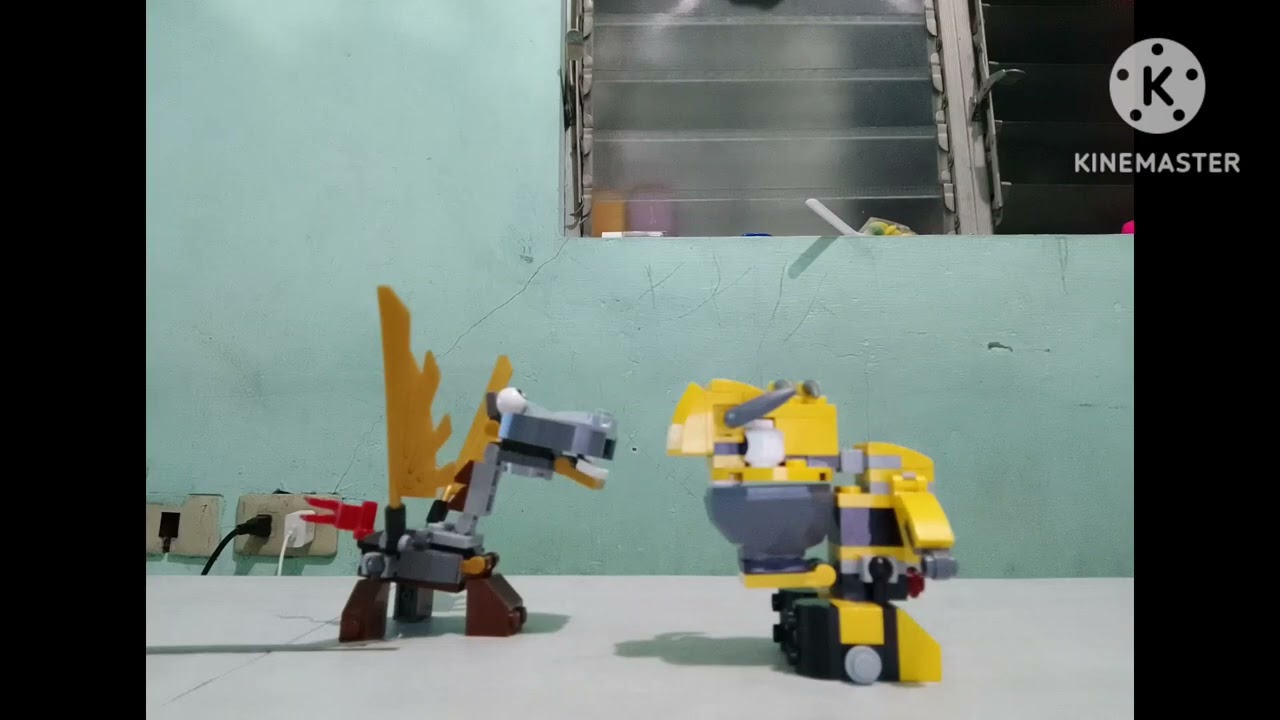 Forx swears Paladum recreated with Lego Mixels | Stop Motion