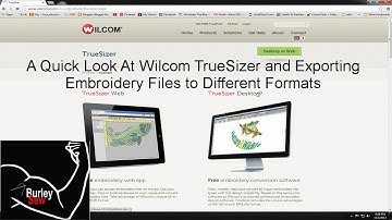 A Quick Look at Wilcom TrueSizer and How to Change Embroidery File Formats DST To PES and more