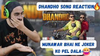 Munawar Faruqui - Dhandho Reaction | Spectra | Official Music Video | Sez On The Beat