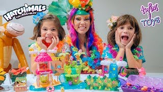 #ad huge thanks to spin master for sponsoring this video! there has
been an eggclipse in hatchtopia!! discover how the new season 4
hatchimals hatch bright w...