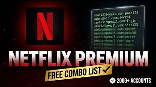 Netflix Premium Combo List 2026