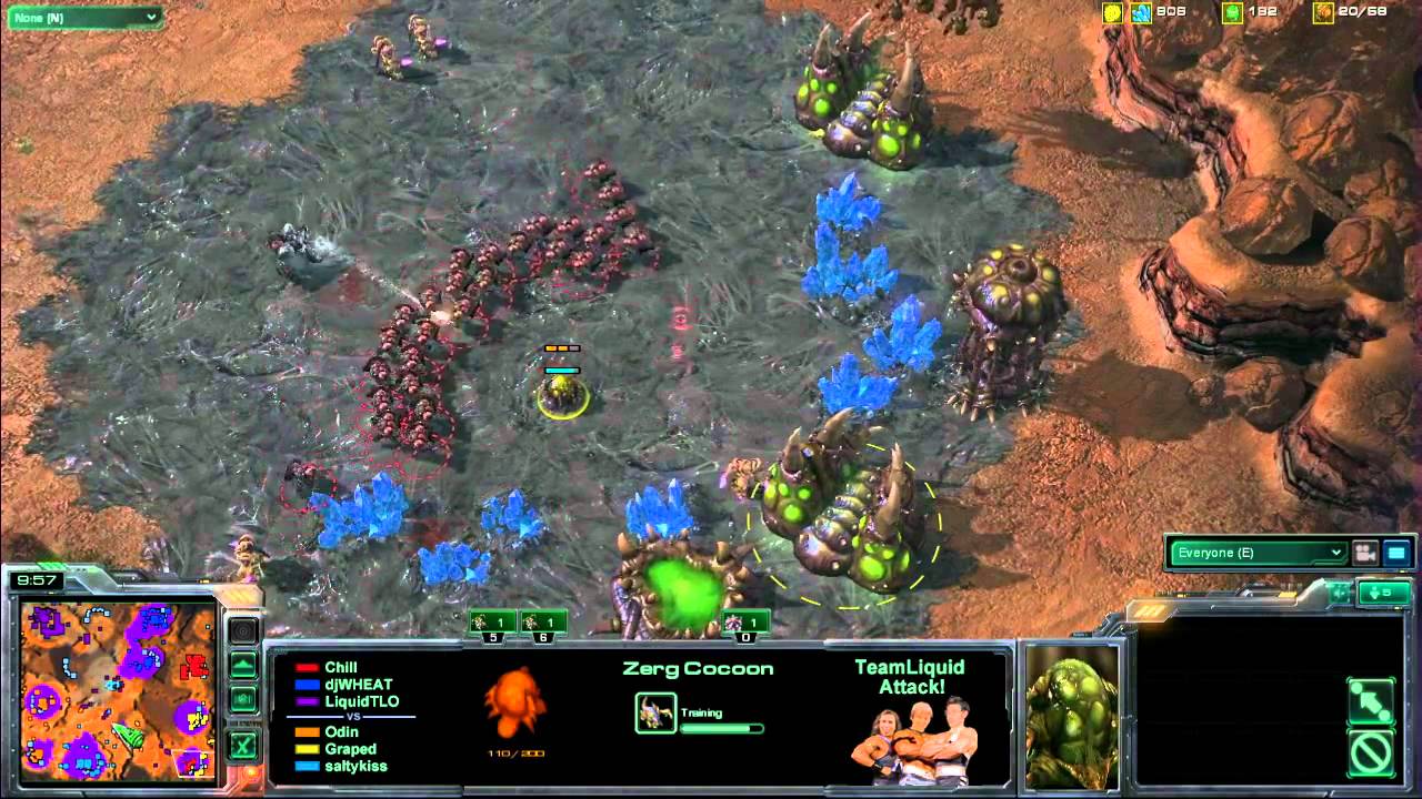 TL Attack! djWHEAT, Chill and Liquid`TLO Part 1/3