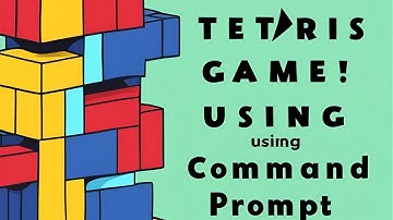 How to Play Tetris Game using Commmand Prompt on Windows
