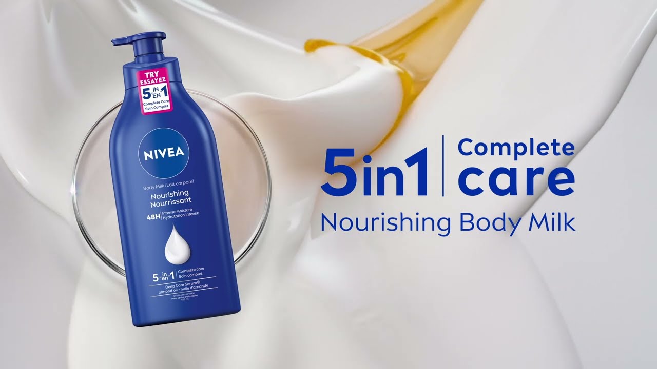 NIVEA Nourishing Body Milk | 5in1 Complete Care | All You Need