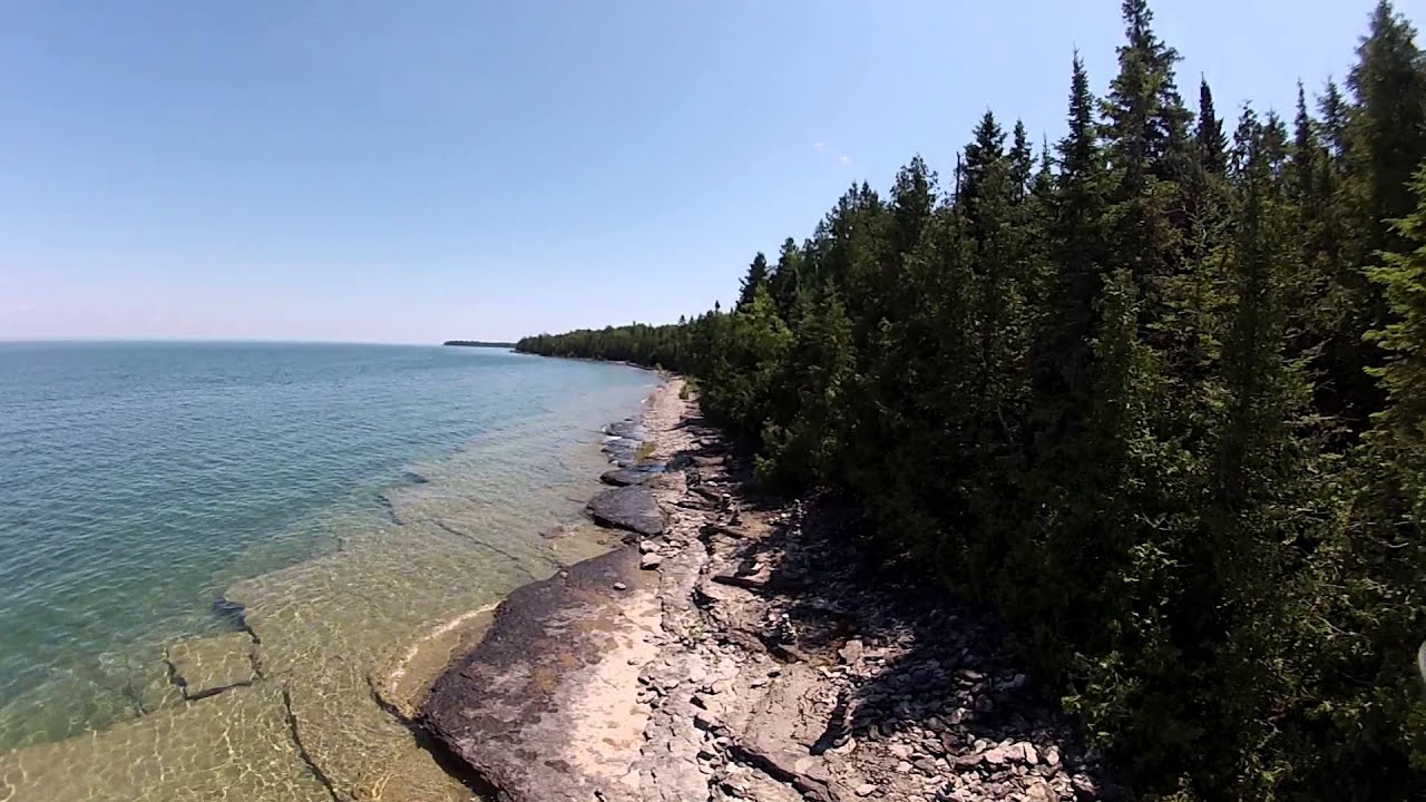 Fossil Ledge Drummond Island YouTube