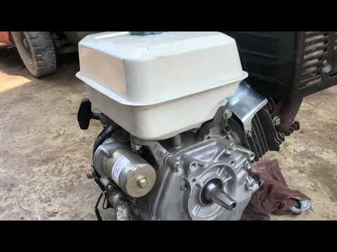Video Honda gx390 13hp có đề - youtube