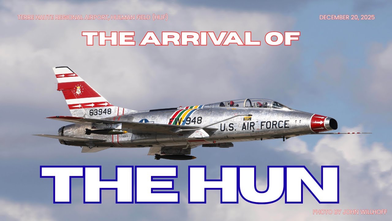 The Arrival of The HUN! The North American F-100F Super Sabre Begins a New Chapter