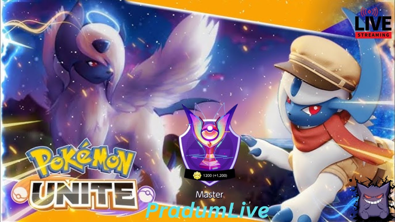Pokemon Unite 🔴 LIVE Rank push new season 25|| ABSOL GAMEPLAY || # ...
