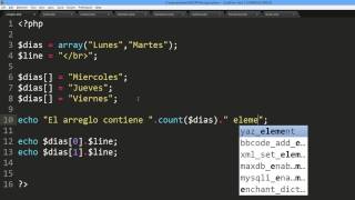 Arreglos - PHP