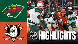 Wild vs. Ducks | NHL Highlights | January 02, 2026 screenshot 3