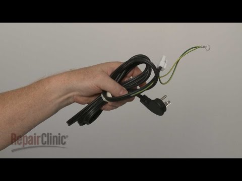 View Video: Frigidaire Refrigerator Power Cord Replacement #241516901