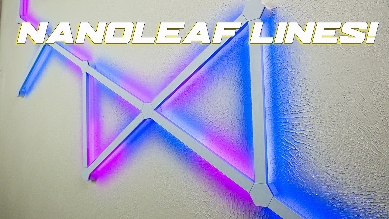 Nanoleaf Lines! My Review - YouTube
