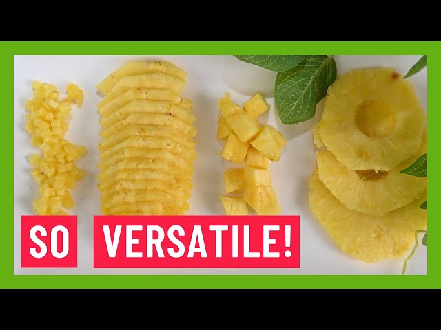 How to Cut a Pineapple 4 Ways (Without Waste) - Namely Marly