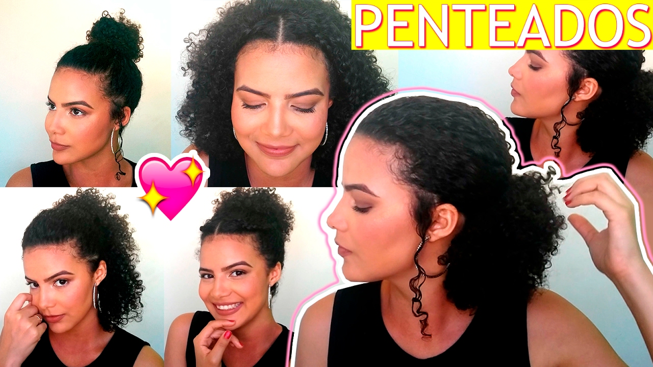 PENTEADOS PARA CABELO CACHEADO CURTO #2