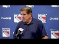 NYR Practice: Peter Laviolette Media Availability | November 11, 2023