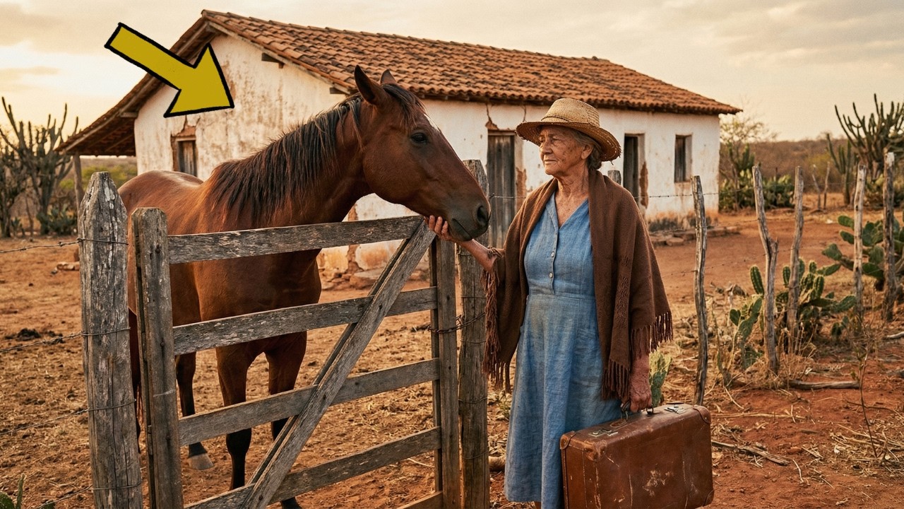 💔 MÃE IDOSA FOI TRAÍDA PELOS FILHOS, COMPROU UM SÍTIO COM UM CAVALO CANSADO... E O DESTINO FINAL...